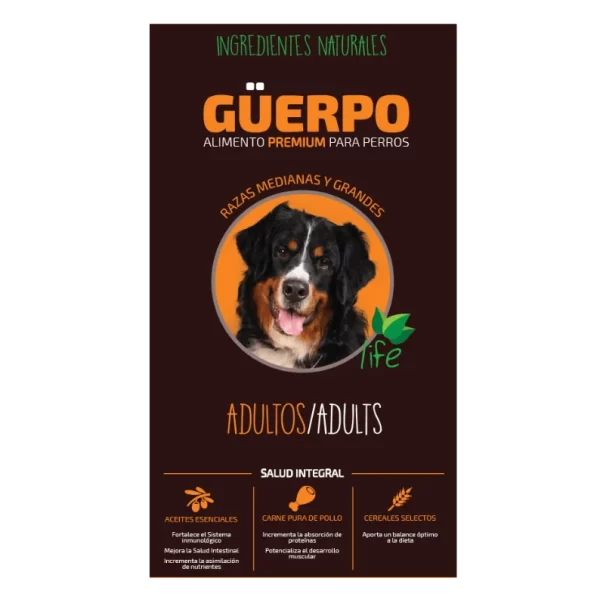 Guerpo Premium Adultos Razas Grandes